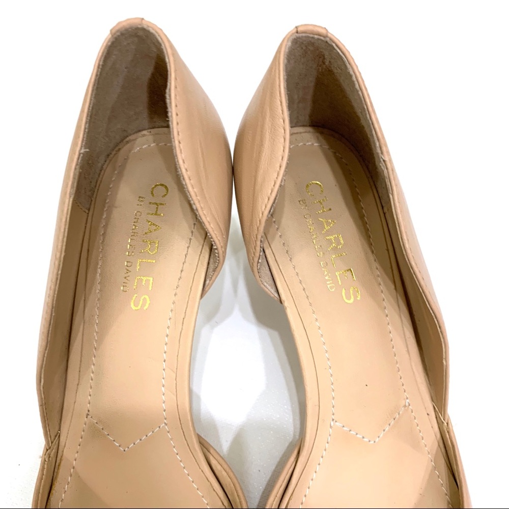 Charles By Charles David Nude Heels - Picture 7 of 8